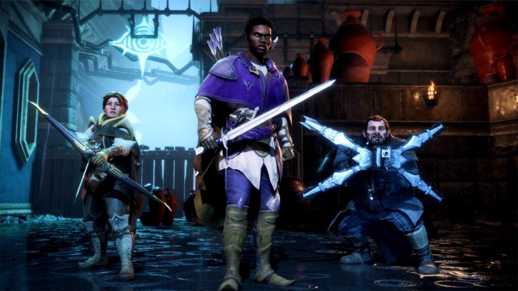 Dragon Age: The Veilguar - Harding, Rook and Varric