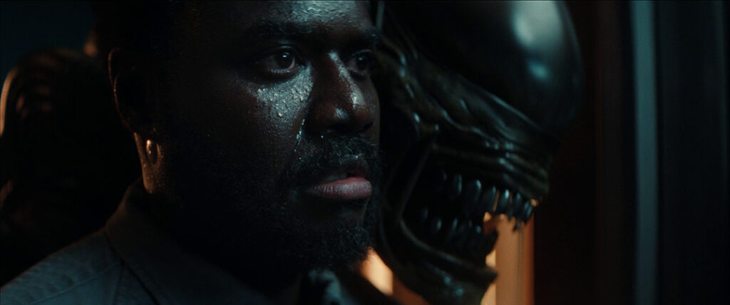 Alien: Earth - Morrow and the Xenomorph