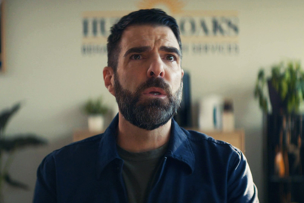 Brilliant Minds Season 2 Episode 2 - Oliver at the clinic, looking troubled