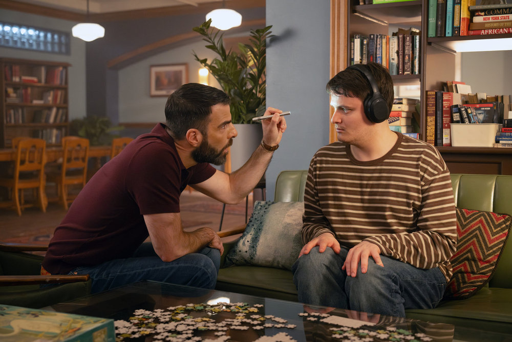 Brilliant Minds - Dr. Oliver Wolf is examining his patient, Adam