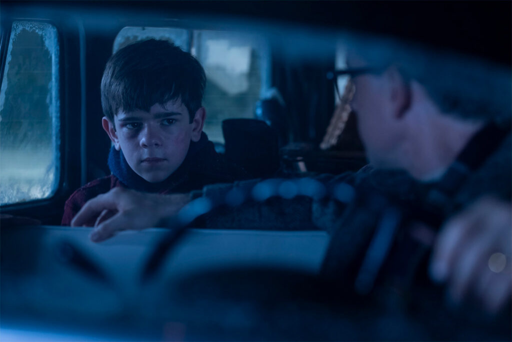 It: Welcome to Derry - Matty in the back of a car