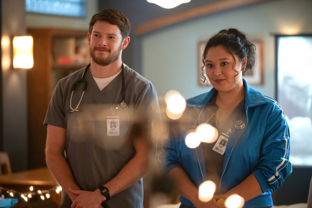 Brilliant Minds - Van and Dana standing side by side