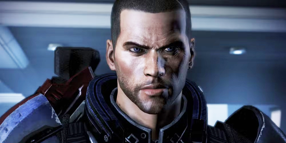 Default Male Shepard from Mass Effect Legendary Edition